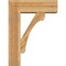 Ekena Millwork Legacy Block Rough Sawn Bracket w/ Offset Brace, Western Red Cedar, 8"W x 24"D x 32"H BKT0806X24X32LEC05RWR - alternate 4